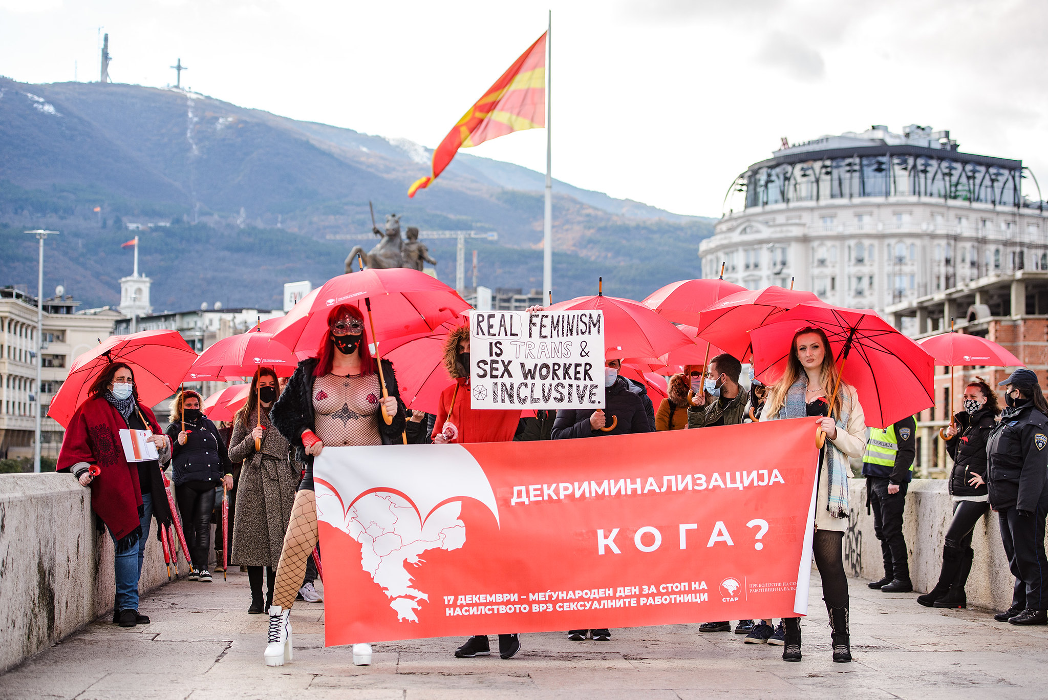 Sex Workers Organized The 14th Red Umbrella March The First Sex Workers Collective In The Balkans 0098