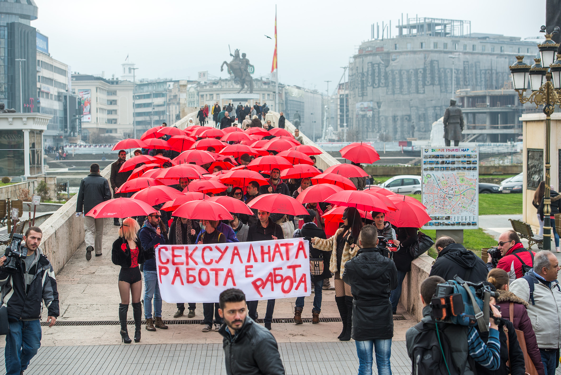 Марш на црвените чадори 2014, Ванчо Џамбаски Марш на црвените чадори 2014, Ванчо Џамбаски